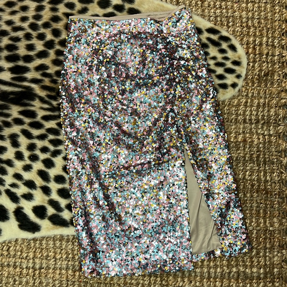 ASTR Sequin Skirt